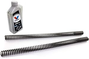 YSS + VALVOLINE Gabelfeder Satz progressiv YSS Gabel Öl für S u z u k i VS 1400 Intruder 1987-2003