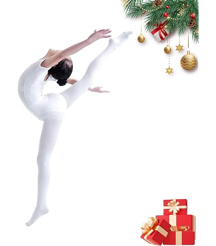 2 Pairs Calze Danza Collant Balletto Bambina Callinamenti Per