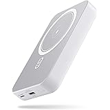 NOHON Wireless Magnetico Power Bank 10000mAh: Caricabatterie Portatile Powerbank | Batteria Esterna con PD 20W USB-C Ricarica