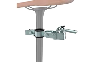 NICEDACK Anhängerkupplung für Fahrrad, Kupplung Lastenanhänger, Verzinkter Stahl Fahrradanhänger Kupplung Kompatibel mit Alle