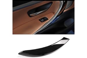 HommyFine Car Door Handle Cover for BMW 3 4 Series F30 3GT F34 F36 2013-2018 Interior Door Handles Replace Cover (Piano Black, Right)