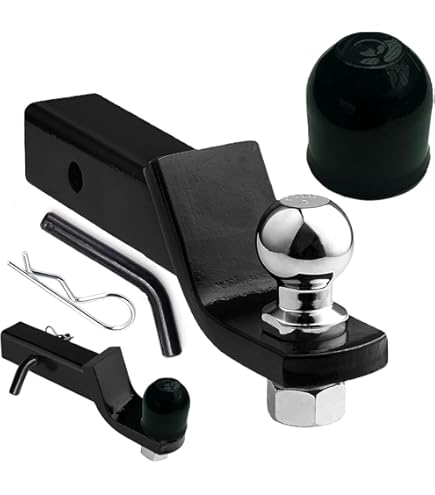 MAXXHAUL 70033 2 naar 1-1/4 Hitch Adapter, Zwart