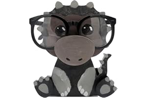 BAOK Lustiger Tier-Brillenhalter, Holz-Tier-Brillenständer, Halter, Sonnenbrillen-Display-Ständer, Heimbüro, Schreibtisch, Dekoration, Geschenk