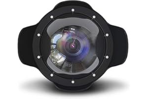 Sea frogs 8'' Dry Dome Port for Sony a7RIII/a9(16-35mm) Canon EOS 750D/760D (18-55 mm) Canon 80D/750D/760D(18-135mm) Fujifilm X-T2(16-50mm/16-55mm/18-55mm)