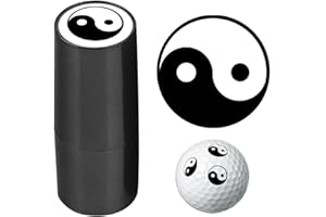 Pomurom Tampon pour balle de golf, marqueur de balle de golf, étanche, marqueur de balle de golf, personnalisez vos balles de golf, accessoires de golf, cadeau pour les amateurs de f
