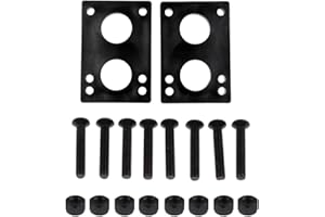 freneci 9 Paires 8mm Skateboard Riser Shock Pads Longboard