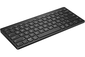 HP 350 Compact Multi-Device Bluetooth Wireless Keyboard; Spill Resistant; Swift Pair; OS Auto-Detection, LED Indicator, Battery Life Up to 24 Months, 3 Years Warranty