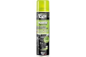 GS27 - Renovador de plástico para Coche - Acabado Brillante - Aroma a Manzana Verde - 400 ml Spray