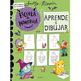 Escuela de Monstruos. Cuaderno de actividades - Aprende a dibujar: Cuaderno de dibujo para ni&ntilde;os de 3 a 5 a&ntilde;os