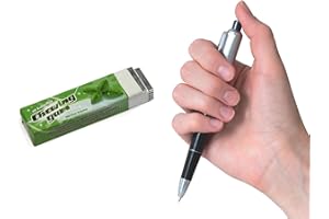 MAELSA® - Lot FARCE ELECTRIQUE - Chewing-gum choc électrique + Stylo choc électrique – Décharge électronique jouet et blague drôle amusant mais NON DANGEREUX
