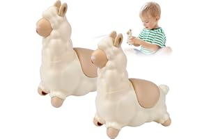 PIPIHOME Prank Alpaka Wasserpistole, Lama Wasserspielzeug, Spuckendes Lama Wasserpistole Klein mit Drehkopf, Lustige Alpaka Pool Badezimmer Spielzeug, Tragbar Einfach zu Befüllen