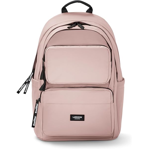 Fandare Casual Rugzak, School- en Dagtas met Laptopvak 15,6 Inch, Waterdicht Polyester, Grijs, Large
