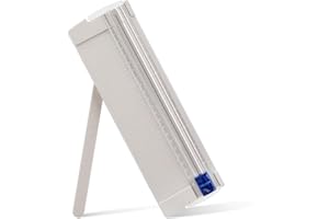 JOIBABE Mini-Papierschneider, Papierschneider Guillotine A4 A5 mit automatischer Sicherheitssicherung für Papieretikettenkarte, Handwerkspapier und Fotos