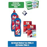 Pril Bulaşık Makinesi Tuzu 2000G X2 + Parlatıcı 750Ml X2 - İkili Set