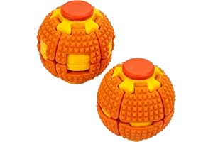 3D-tryckt fidget-leksak – 2 stycken roterande kulor, färgglad sensorisk | 3D-tryckt fidget-leksak – tryck på den roterande bollen för sensoriska