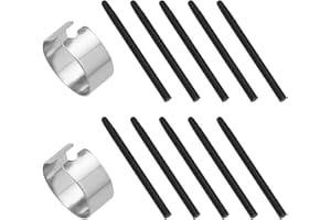 OTOTEC 10 pezzi Punte Di Ricambio Per Pennini Stilo Gen.1 Compatibile Con Wacom One Bamboo Intuos 5 E 4 E 3 Intuos Pro (PTH-451/651/851) MTE CTL CTH Series Tavoletta Nero