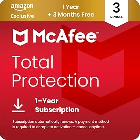 McAfee Total Protection 5-Device 2025 |12-Months|Antivirus, Secure VPN |Includes Security Software, Password Manager, Identity Monitoring | Download |Amazon Subscriptions |PC/Mac/iOS/Android - View 8