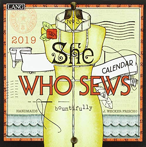Preisvergleich Produktbild She Who Sews 2019 Calendar