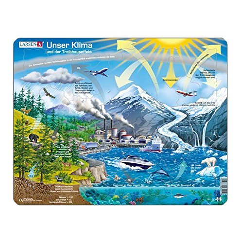 Preisvergleich Produktbild Larsen Unser Klima 69 Teile Puzzle