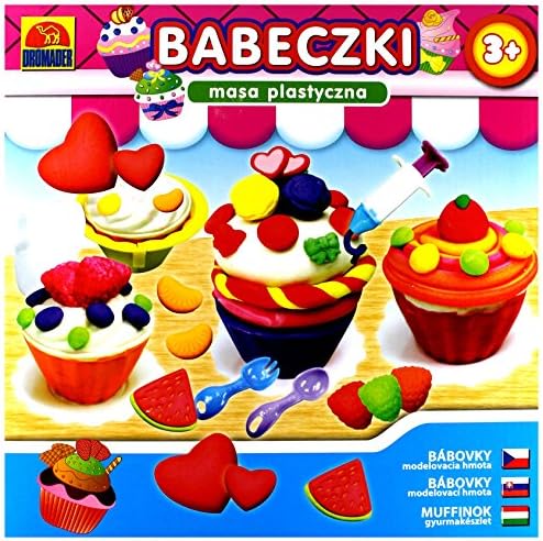 DROMADER Babeczki masa plastyczna