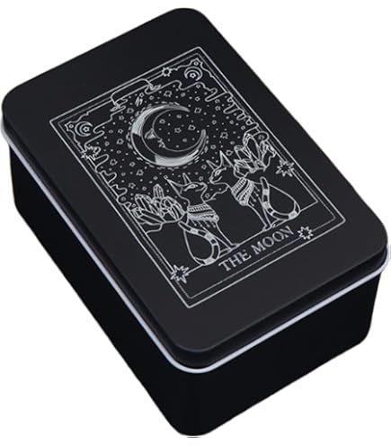 Étui De Rangement Pour Cartes De Tarot - Boîte En Cuir PU Avec Fermeture Magnétique, Protection Doublure Microfibre