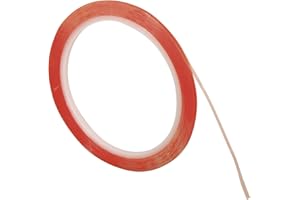 Rayher Ruban adhésif double face, 1 pce., rouleau 10m, 6mm, transparent, extra fort, résistant à 80°C, arts créatifs-30071000