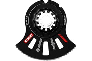Bosch Professional 1x Hoja de multiherramienta Expert MultiMaterial Segment ACZ 105 ET (para Plásticos con fibra GFK, CFK, Ø 105 mm, accesorios Multiherramienta)