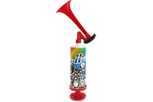 Senbaler Tromba Stadio ad Aria Manuale,Fanfare Air Horn Estremamente Forte,Air Horn per Partite di Calcio per Nautica, Eventi Sportivi, Compleanni, Celebrazioni (Stile 2)