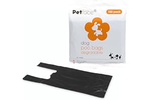 Petface No Mess Degradable Poop Bags With Tie Handles (Pack of 100)