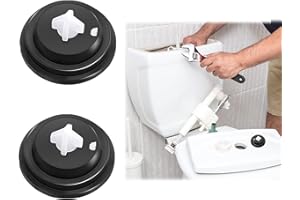 GRVICH Set of 2 Siamp-Compatible Spare Rubber Ball Valve Washers | Replacement Diaphragm Washers Compatible with Siamp Inlet Valves, Including Models 95, 95L, 99T, 99B, and 99