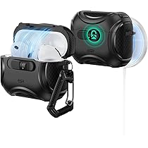 AirPods pro2 ＋ ケース（ESR FLICKLOOK CASE） AirPods Pro 2（第二世代）のカラビナ付きケースはMagSafe対応の