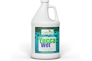 GS Plant Foods Wetting Agent, Liquid Yucca Extract for Plants, Lawns & Soil, Surfactant & Liquid Aeration Soil Loosener, Outdoor & Indoor Plant Food