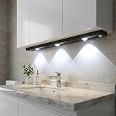 Led Night Light with Motion Sensor, Brightness Adjustable, 3000K-6000K, 3 Modes, Wireless, Stair Lighting, USB Sha