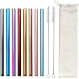 Mehrweg Bubble Tea Trinkhalme 12x200mm Transparent | Agos