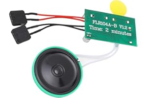 YUNIR DIY Grußkarten-Chip 120 Sekunden beschreibbares Voice-Sound-Chip-Modul für Geschenkboxen/Einladungen