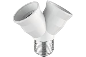 ledscom.de E27 bas, 2-faldig splitteradapter