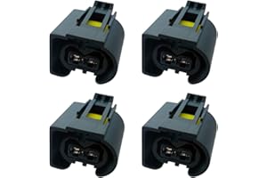 GREENSPIRITS Sostituzione iniettori connettore il diesel - Bosch A1685452928 (4 x femmina) 50290937, l-bw50290937 - Fuel injection replacement connector