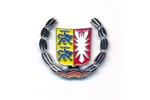 hegibaer Schleswig-Holstein Wappen Kiel Deutschland Flagge Badge Edel Pin Anstecker 0926