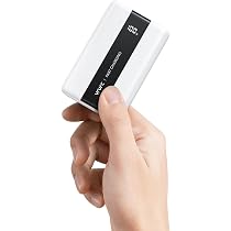 VRURC Power Bank portatile con cavi integrati, 20000 mAh 22,5 W, ricarica rapida USB C, batteria caricabatterie per telefono e display a LED, per iPhone 15 14, Samsung Galaxy S23 S22 Google
