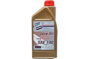 ROIL PETROLI 1 Litro di Roil GEAR CD SAE 140 - Olio Minerale per cambi manuali, differenziali, trasmissioni manuali, ingranaggi ipoidi e assali