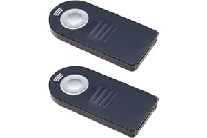 OTOTEC Infrarot-Fernauslöser, kabellos, kompatibel mit Nikon D40, D80, D70, D70s, D50, D60, D90, Kamera-Ersatzzubehör, 60 x 28 mm, 2 Stück
