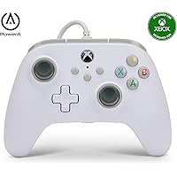 PowerA Wired Controller For Xbox Series X|S - White, Gamepad, Wired Video Game Controller, Gaming Controller, Works with…