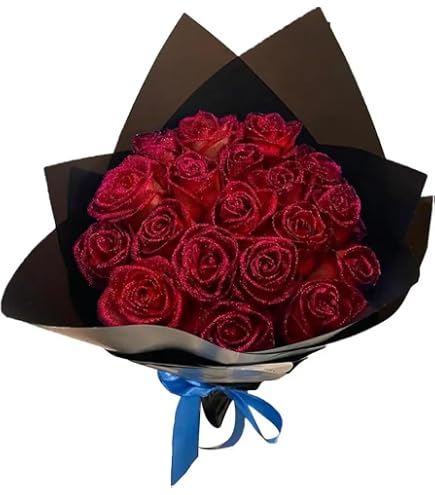Lot De 5 Roses Artificielles En Mousse Avec Tiges, Bouquets De Roses En Boite Roses Artificielles Bouquet De Fleurs En Savon Cadeaux De Saint Valentin Pour Femme Et Petite Amie Rose 87457763