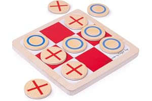 Bigjigs Toys, Noughts and Crosses Game, Wooden Toys, Tic Tac Toe Game, Board Games, Travel Games, Board Games For Families, Kids Games, Pocket Money Toys