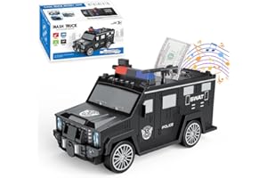 KBIBCK Hucha Electrónica y Cajero Automático - Caja Fuerte para Niños y Niñas - Regalo de Cumpleaños