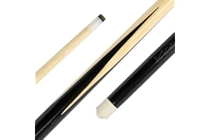 ‎AUTOMATEN HOFFMANN Automaten Hoffmann Billardqueue | 1- oder 2-teiliger Pool Queue | 75-140 cm Länge | Rutschfester Griff, 12 mm Schraubspitzen, 12 mm Ferrule mit 8-mm-Gewinde | Holz | Markenqualität