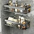 Hallstatt Self Adhesive Bathroom Shelf for Wall Shelf Organizer Wall Mounted Bathroom Shelves Rack Holder Stand for Bathroom 