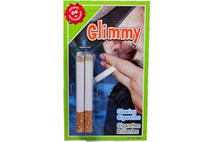 ERFURTH FUN Erfurth Scherzartikel 8411 Ganove Glimmy-Zigaretten, weiß, 2er Pack