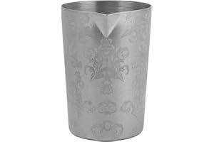 CERLINGWEE Mixing Glass Barman Acciaio, Bicchiere per Cocktail in Acciaio Inossidabile per Miscelazione Agitazione in Vetro perChe Tira lo Shaker perin Vetro per Miscelazione