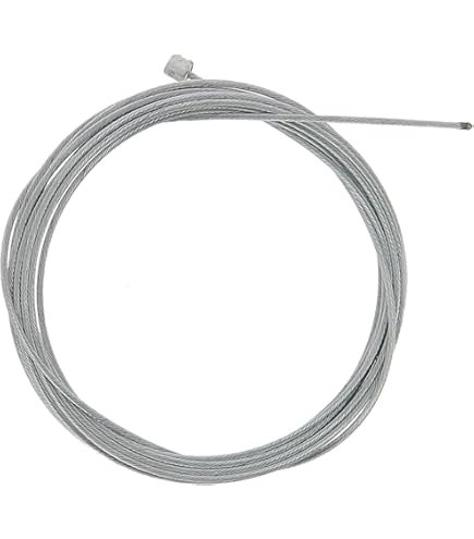 Kit Câbles Dérailleur Vélo – Gaine 2 M, Câbles Acier, Embouts, Crochets S, Joints